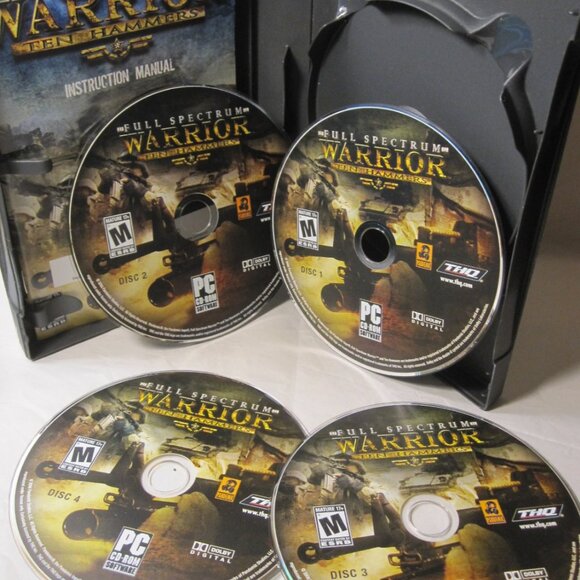 PC CD-ROM Video Game: 2006 Full Spectrum Warrior - Ten Hammers - Picture 3 of 4